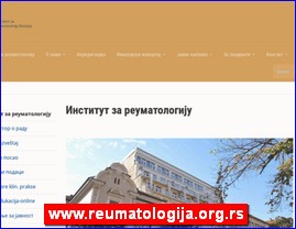 Ordinacije, lekari, bolnice, banje, Srbija, www.reumatologija.org.rs