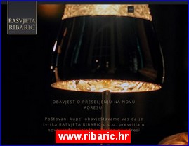 Rasveta, www.ribaric.hr