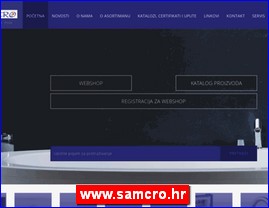 Sanitarije, vodooprema, www.samcro.hr