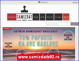 Knjievnost, knjige, izdavatvo, www.samizdatb92.rs