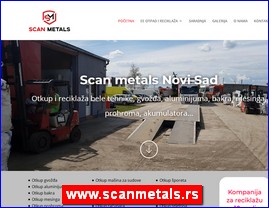 Industrija metala, www.scanmetals.rs
