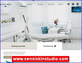 Frizeri, saloni lepote, kozmetiki saloni, www.sensiskinstudio.com