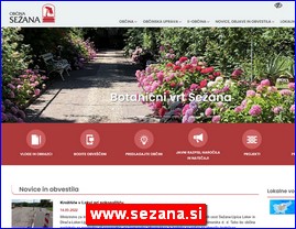 Gradovi, regije  , www.sezana.si