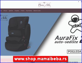 Oprema za decu i bebe, www.shop.mamaibeba.rs
