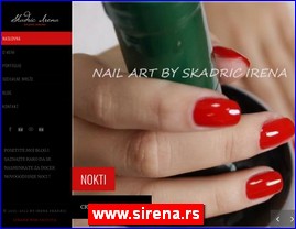 Frizeri, saloni lepote, kozmetiki saloni, www.sirena.rs