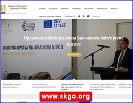 Gradovi, regije  , www.skgo.org