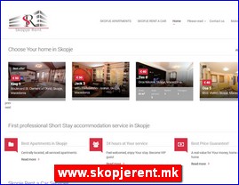 Hoteli, smetaj, Severna Makedonija, www.skopjerent.mk