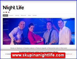 Muziari, bendovi, folk, pop, rok, www.skupinanightlife.com