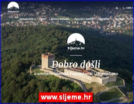 Hoteli, smeštaj, Hrvatska, www.sljeme.hr