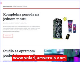 Frizeri, saloni lepote, kozmetiki saloni, www.solarijumservis.com