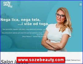 Frizeri, saloni lepote, kozmetiki saloni, www.sozebeauty.com