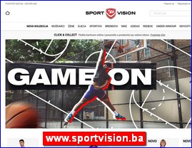 Sportska oprema, www.sportvision.ba