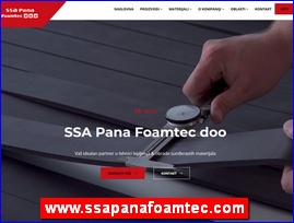 Industrija, zanatstvo, alati, Vojvodina, www.ssapanafoamtec.com