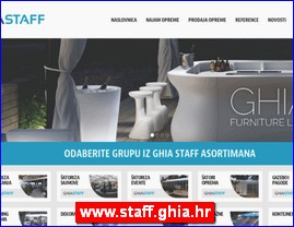 Ugostiteljska oprema, oprema za restorane, posue, www.staff.ghia.hr