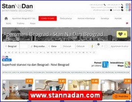 Hoteli, moteli, hosteli,  apartmani, smeštaj, www.stannadan.com