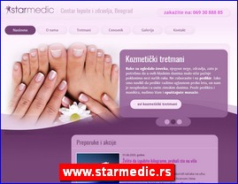 Frizeri, saloni lepote, kozmetiki saloni, www.starmedic.rs