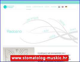 Stomatološke ordinacije, stomatolozi, zubari, www.stomatolog-muskic.hr