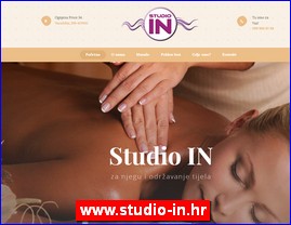 Frizeri, saloni lepote, kozmetiki saloni, www.studio-in.hr