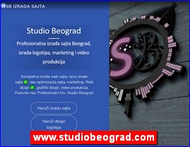 Studio Beograd - Web dizajn, kompletna izrada web sajta, izrada online prodavnica, SEO optimizacija sajta, digitalni marketing, www.studiobeograd.com