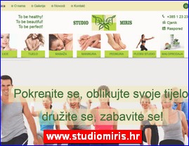 Frizeri, saloni lepote, kozmetiki saloni, www.studiomiris.hr