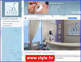 Frizeri, saloni lepote, kozmetiki saloni, www.style.hr