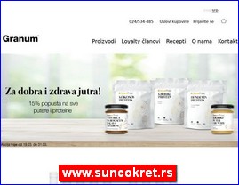Voće, povrće, prerada hrane, www.suncokret.rs
