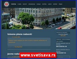 Ordinacije, lekari, bolnice, banje, Srbija, www.svetisava.rs