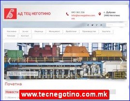 Energetika, elektronika, grejanje, gas, www.tecnegotino.com.mk