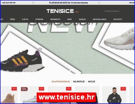 Sportska oprema, www.tenisice.hr