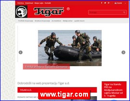 Sportska oprema, www.tigar.com