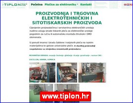 Energetika, elektronika, grejanje, gas, www.tiplon.hr