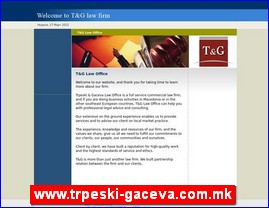 Advokati, advokatske kancelarije, www.trpeski-gaceva.com.mk