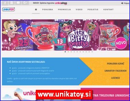 Oprema za decu i bebe, www.unikatoy.si