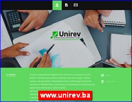 Knjigovodstvo, računovodstvo, www.unirev.ba