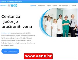 Ordinacije, lekari, bolnice, banje, laboratorije, www.vene.hr