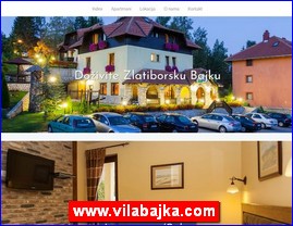 Hoteli, moteli, hosteli,  apartmani, smeštaj, www.vilabajka.com