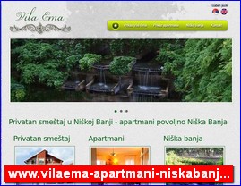 Hoteli, moteli, hosteli,  apartmani, smeštaj, www.vilaema-apartmani-niskabanja.net