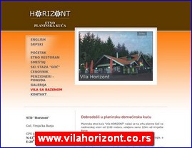 Hoteli, moteli, hosteli,  apartmani, smeštaj, www.vilahorizont.co.rs