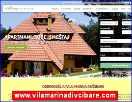 Hoteli, moteli, hosteli,  apartmani, smeštaj, www.vilamarinadivcibare.com