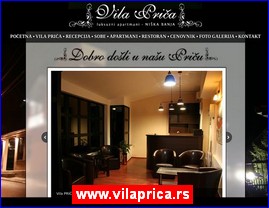 Hoteli, moteli, hosteli,  apartmani, smeštaj, www.vilaprica.rs