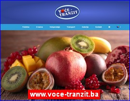 Voe, povre, prerada hrane, www.voce-tranzit.ba