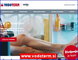 Sanitarije, vodooprema, www.vodoterm.si