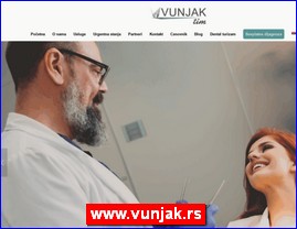 Stomatološke ordinacije, stomatolozi, zubari, www.vunjak.rs