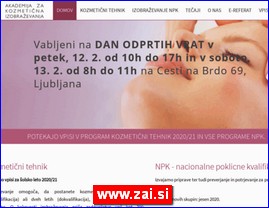 Frizeri, saloni lepote, kozmetiki saloni, www.zai.si