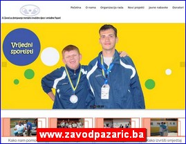 Ordinacije, lekari, bolnice, banje, laboratorije, www.zavodpazaric.ba