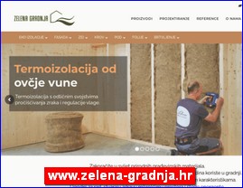 Građevinarstvo, građevinska oprema, građevinski materijal, www.zelena-gradnja.hr