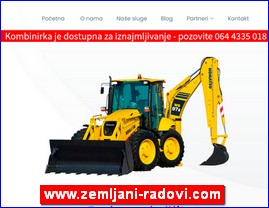 bazena, nasipanje, poravnavanje terena, ienje snega, utovar vilama, prenos gabaritnih stvari vilama, Beograd, www.zemljani-radovi.com