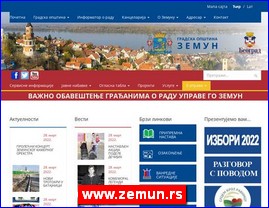 Gradovi, regije  , www.zemun.rs