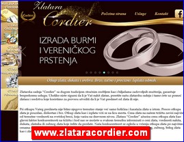 Zlatare, zlato, zlatarstvo, nakit, satovi, www.zlataracordier.com
