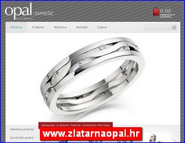 Zlatare, zlato, zlatarstvo, nakit, satovi, www.zlatarnaopal.hr